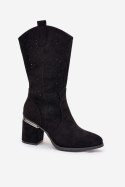 Kozaki Model S.Barski HY51-238 Black - Step in style Step in style