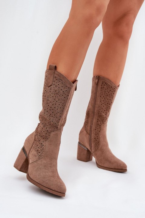 Kozaki Model S.Barski HY51-238 Brown - Step in style Step in style