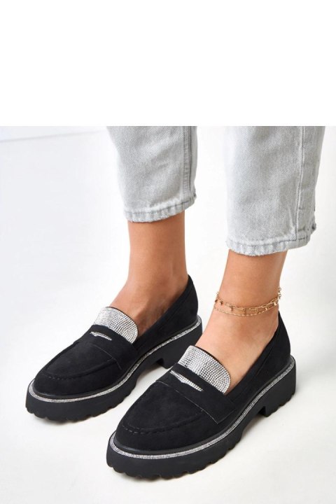 Mokasyny Model Kloren 20822-8B Black - Solea Solea Mokasyny Model Kloren 20822-8B Black - Solea Solea