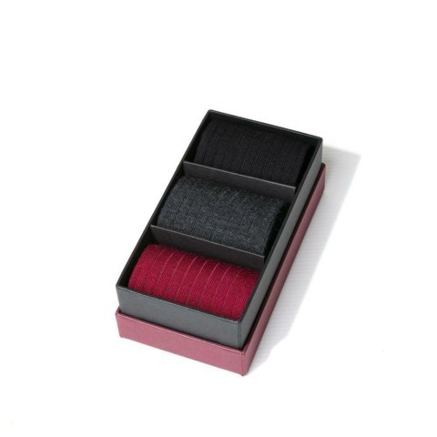 SKARPETY MĘSKIE 175 WEŁNA MERYNOS BOX 3PAK STEVEN