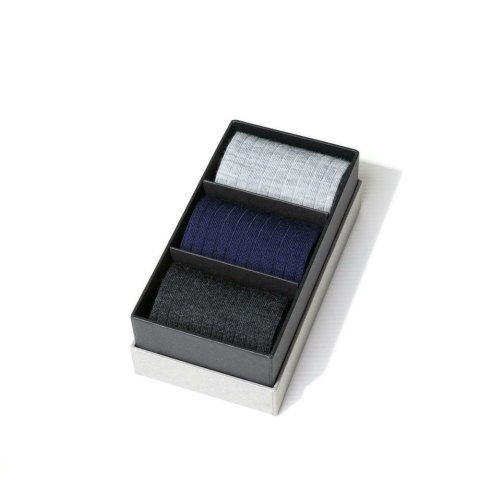 SKARPETY MĘSKIE 175 WEŁNA MERYNOS BOX 3PAK STEVEN