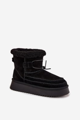 Śniegowce Model Big Star SS274372 Black - Step in style Step in style