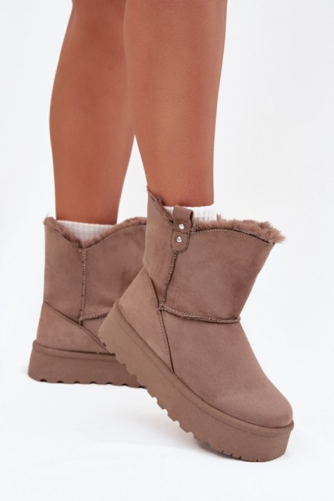 Śniegowce Model Evelira VL257P Dark Beige - Step in style Step in style