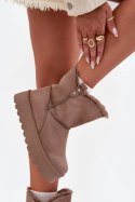 Śniegowce Model Evelira VL257P Dark Beige - Step in style Step in style