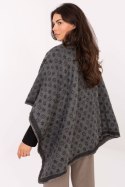 Sweter Ponczo Model AT-PN-7661.89 Dark Grey - Factory Price Factory Price