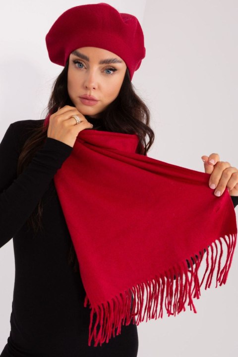 Szalik Model AT-SZ-23185.90P Bordo - AT AT Szalik Model AT-SZ-23185.90P Bordo - AT AT