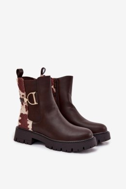 Sztyblety Model Priscilla 168-596 Brown - Step in style Step in style