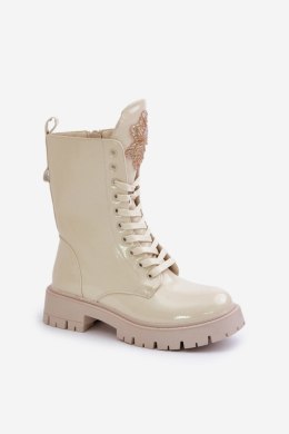 Workery Model Kelilea DA121P Beige Lakier - Step in style Step in style