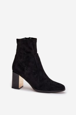 Botki Model Amelisse NC1350 Black - Step in style Step in style