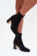 Botki Model Amelisse NC1350 Black - Step in style Step in style