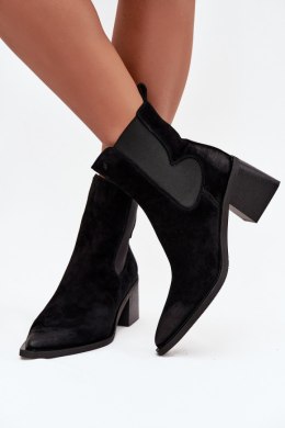 Botki Model Artiker 57C0049 Black - Step in style Step in style