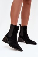 Botki Model Artiker 57C0049 Black - Step in style Step in style