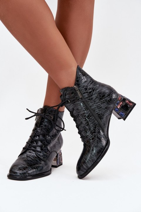 Botki Model Artiker 57C0132 Grey - Step in style Step in style Botki Model Artiker 57C0132 Grey - Step in style Step in style