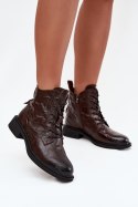 Botki Model Artiker 57C1005 Czekolada - Step in style Step in style