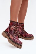 Botki Model Artiker 57C1055 Bordo - Step in style Step in style