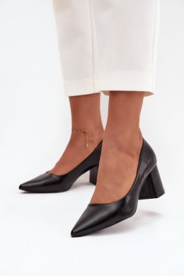 Czółenka Model Ryvessa LL-380P Black - Step in style Step in style