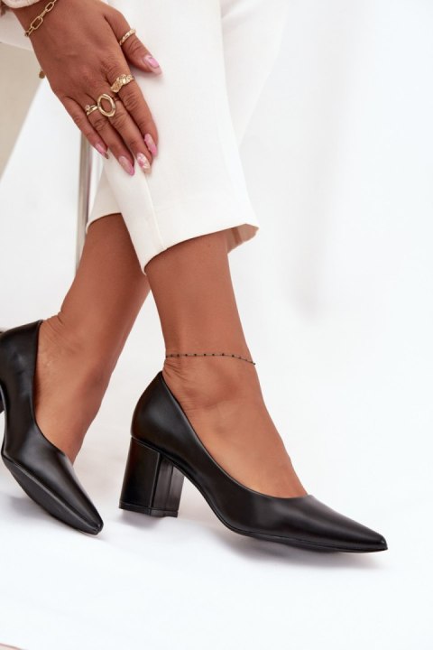 Czółenka Model Ryvessa LL-380P Black - Step in style Step in style Czółenka Model Ryvessa LL-380P Black - Step in style Step in style