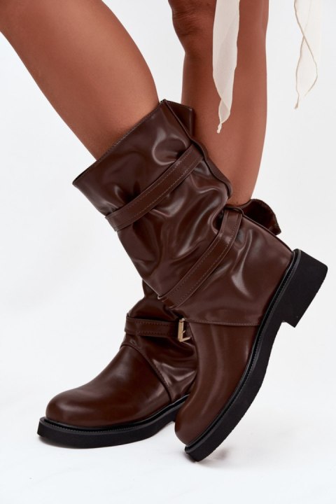 Kozaki Model Halvessa CLS-555 Brown - Step in style Step in style Kozaki Model Halvessa CLS-555 Brown - Step in style Step in style