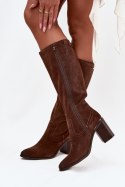 Kozaki Model Sergio Leone KZ25668-S Brown - Step in style Step in style