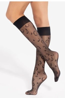 Podkolanówki Model Trendy Line 15 20 Den Black - Gatta Gatta