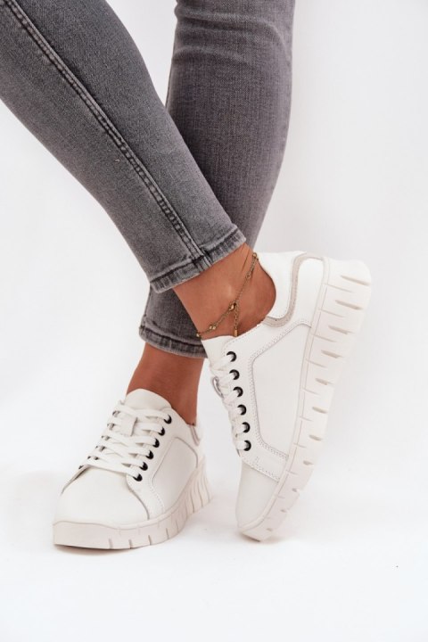 Półbuty Model Vinceza 41493 White - Step in style Step in style Półbuty Model Vinceza 41493 White - Step in style Step in style
