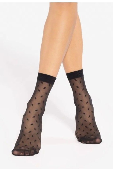 Skarpetki Model Trendy Line 18 20 Den Black - Gatta Gatta