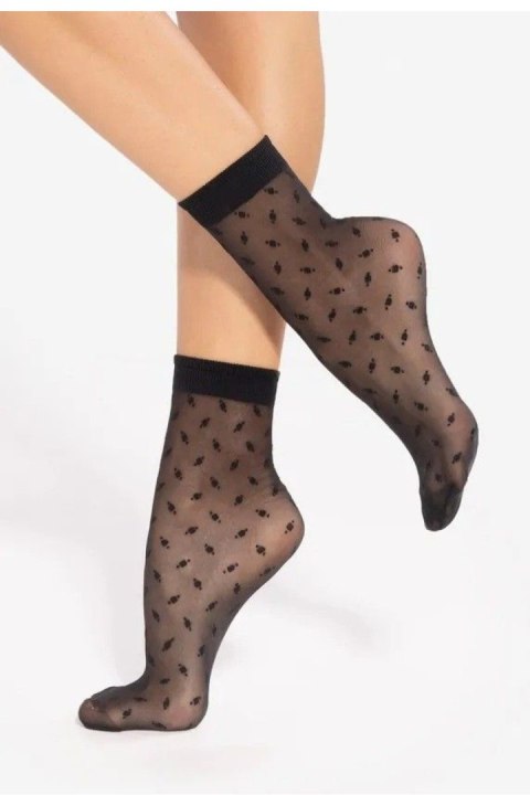 Skarpetki Model Trendy Line 18 20 Den Black - Gatta Gatta Skarpetki Model Trendy Line 18 20 Den Black - Gatta Gatta