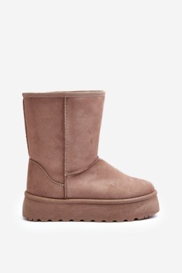 Śniegowce Model Abrams VL256 Dark Beige - Step in style Step in style