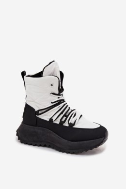 Śniegowce Model Big Star SS274060 White/Black - Step in style Step in style