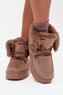 Śniegowce Model Big Star SS274114 Beige - Step in style Step in style