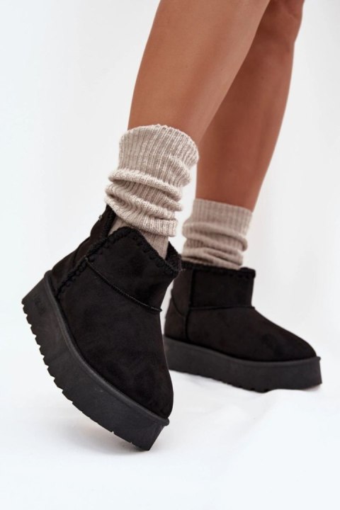 Śniegowce Model Big Star SS274128 Black - Step in style Step in style Śniegowce Model Big Star SS274128 Black - Step in style Step in style