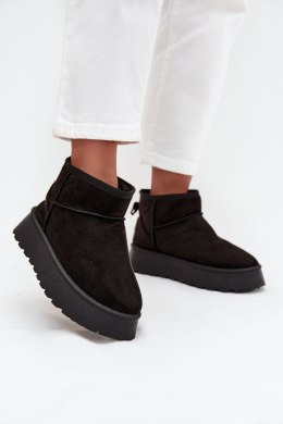 Śniegowce Model Celyra F-CH-05 Black - Step in style Step in style