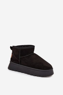 Śniegowce Model Celyra F-CH-05 Black - Step in style Step in style