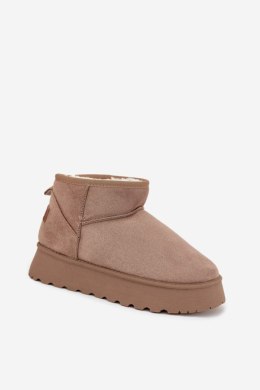 Śniegowce Model Celyra F-CH-05 Dark Beige - Step in style Step in style