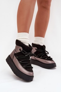 Śniegowce Model Xarina 6483 Black - Step in style Step in style