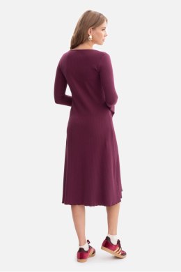 Sukienka Model B308 Śliwka - BeWear BeWear