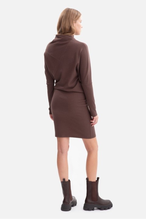 Sukienka Model B309 Brown - BeWear BeWear Sukienka Model B309 Brown - BeWear BeWear