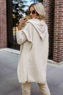 Sweter Kardigan Model 629-1 Beige - Numoco Numoco