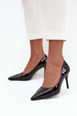 Szpilki Model Jadira LE139P Black Lakier - Step in style Step in style