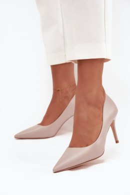 Szpilki Model Sivana LE140P Beige - Step in style Step in style