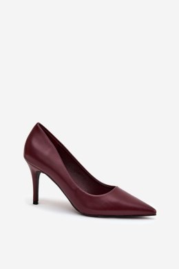 Szpilki Model Sivana LE140P Bordo - Step in style Step in style