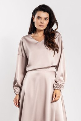 Bluzka Model A740 Beige - awama Awama