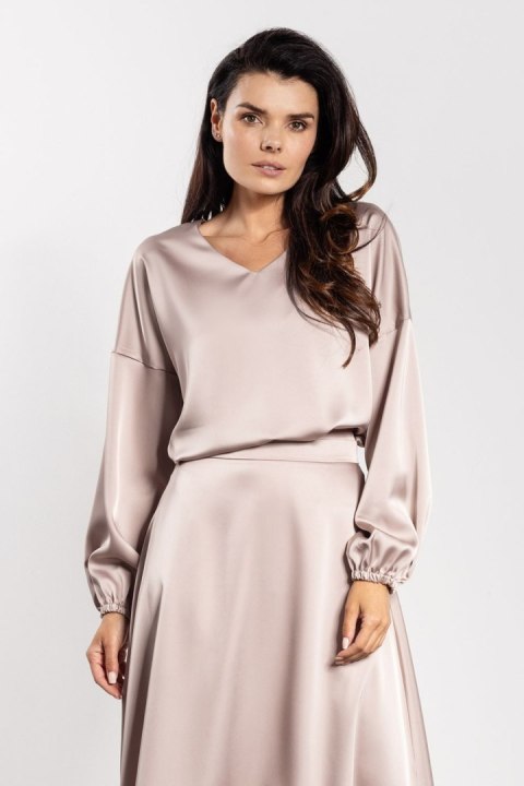 Bluzka Model A740 Beige - awama Awama