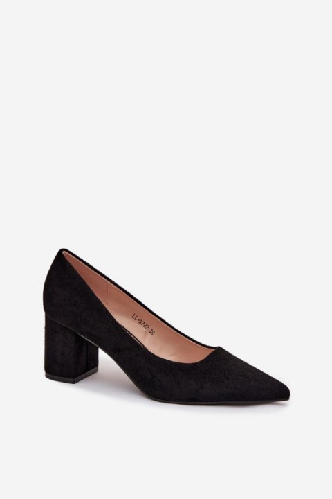 Czółenka Model Pavira LL-378P Black - Step in style Step in style Czółenka Model Pavira LL-378P Black - Step in style Step in style