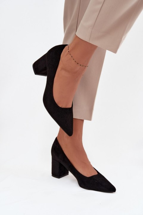 Czółenka Model Pavira LL-378P Black - Step in style Step in style Czółenka Model Pavira LL-378P Black - Step in style Step in style