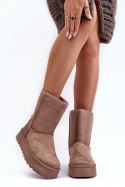 Śniegowce Model Abrams VL256 Dark Beige - Step in style Step in style