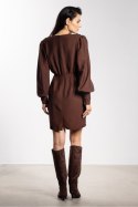 Sukienka Model A734 Czekolada - awama Awama