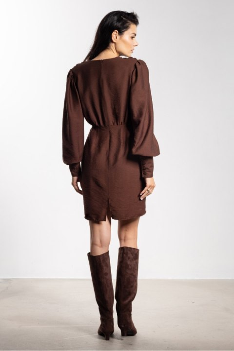 Sukienka Model A734 Czekolada - awama Awama