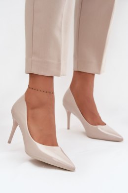 Szpilki Model Jadira LE139P Light Beige - Step in style Step in style