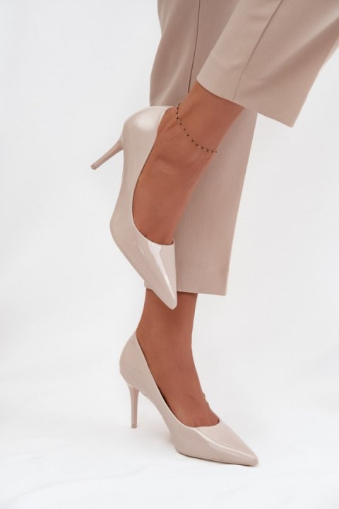 Szpilki Model Jadira LE139P Light Beige - Step in style Step in style Szpilki Model Jadira LE139P Light Beige - Step in style Step in style